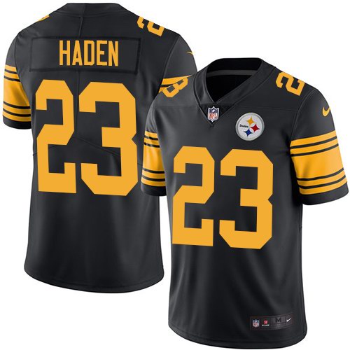 Nike Men & Women & Youth Steelers 23 Joe Haden Black Color Rush Limited Jersey,We sell and wholesale Nike Men & Women & Youth Steelers 23 Joe Haden Black Color Rush Limited Jersey on line form chian!